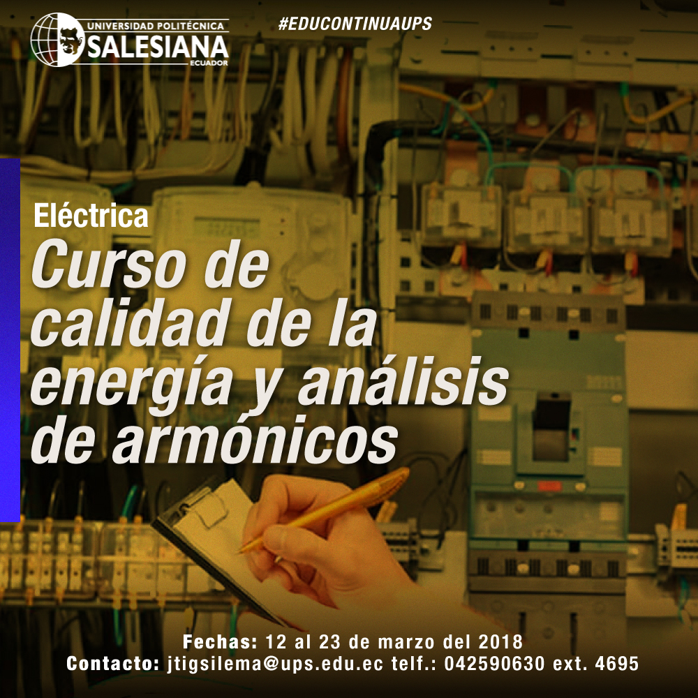 Curso: Calidad de la energía y análisis de armónicos