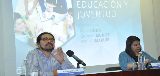 Rene Unda during a conference in 2015 in CIESPAL, Quito, Ecuador.