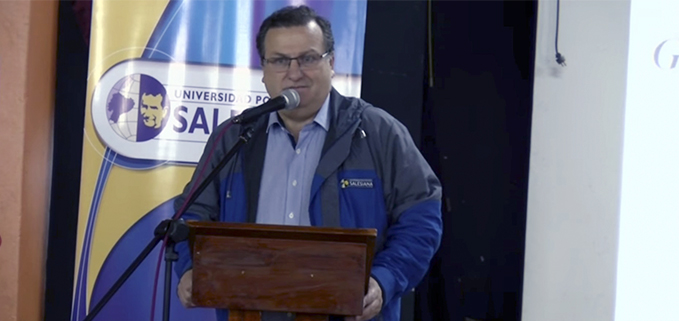 José Juncosa during his talk