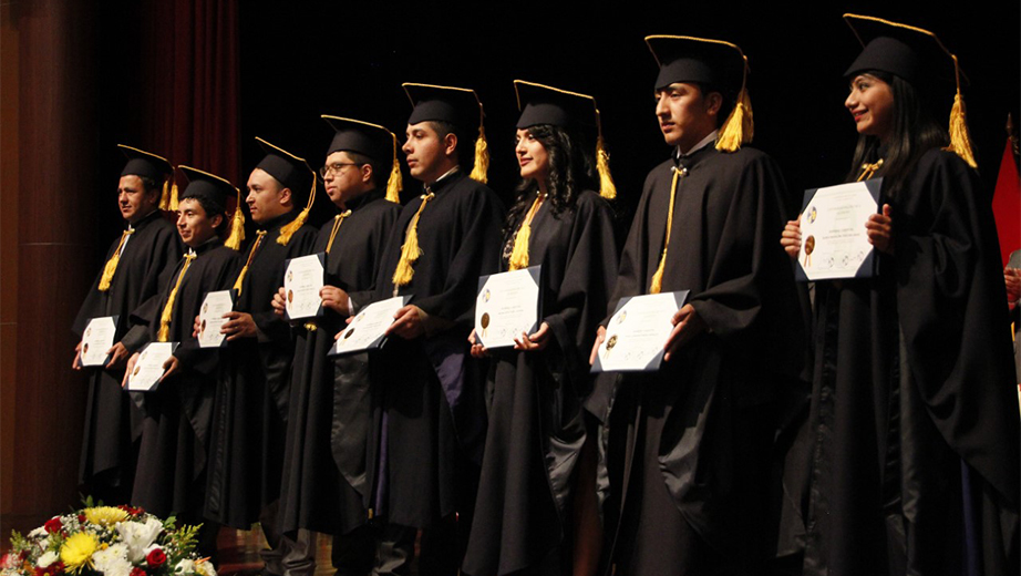 The graduation ceremony