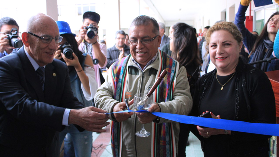 (from left to right) Javier Herrán, Francisco Sánchez and Ma. del Carmen Ramírez