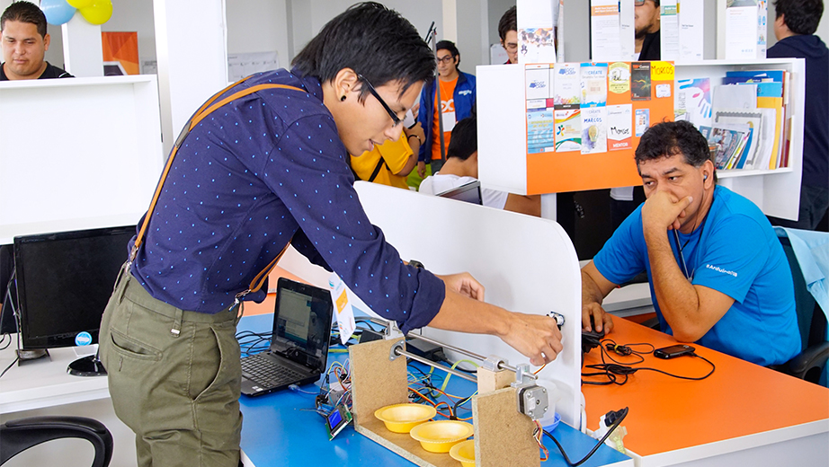 Proyectos exhibidos en el Arduino Day