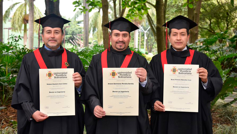 Nelson Jara, Arturo Peralta and René Sánchez