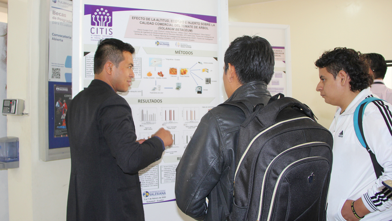 Exhibición de posters científicos elaborados por estudiantes e investigadores