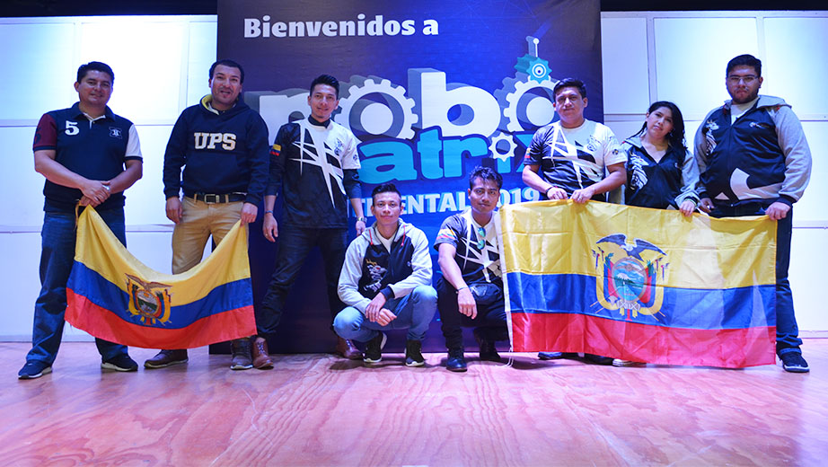 UUPS representatives: Jhonny Barrera, Daniel Endara, Omar Martínez, René Jiménez,  Wladimir Pachacama,  Jefferson Yépez, María José Guaygua and Gustavo Reyes