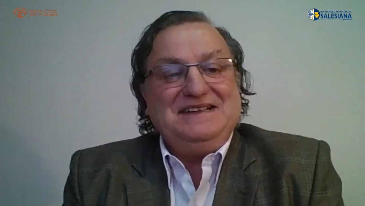 José Juncosa, autor del libro, docente y director del Área de Humanidades