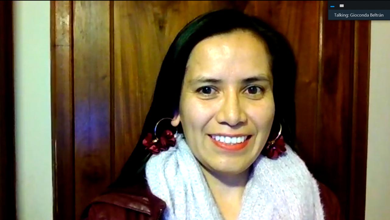 Jennifer Yépez, coordinadora de la REMCI UPS - Cuenca
