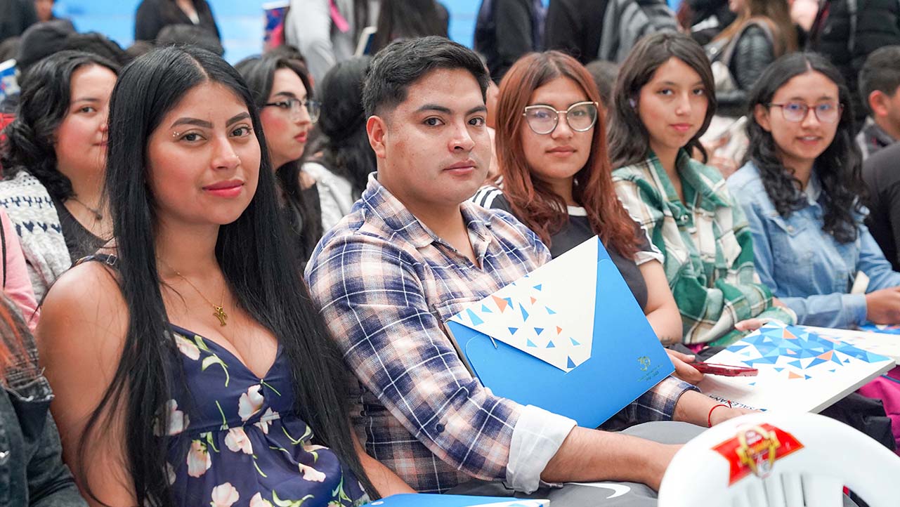 Estudiantes de la carrera de Derecho