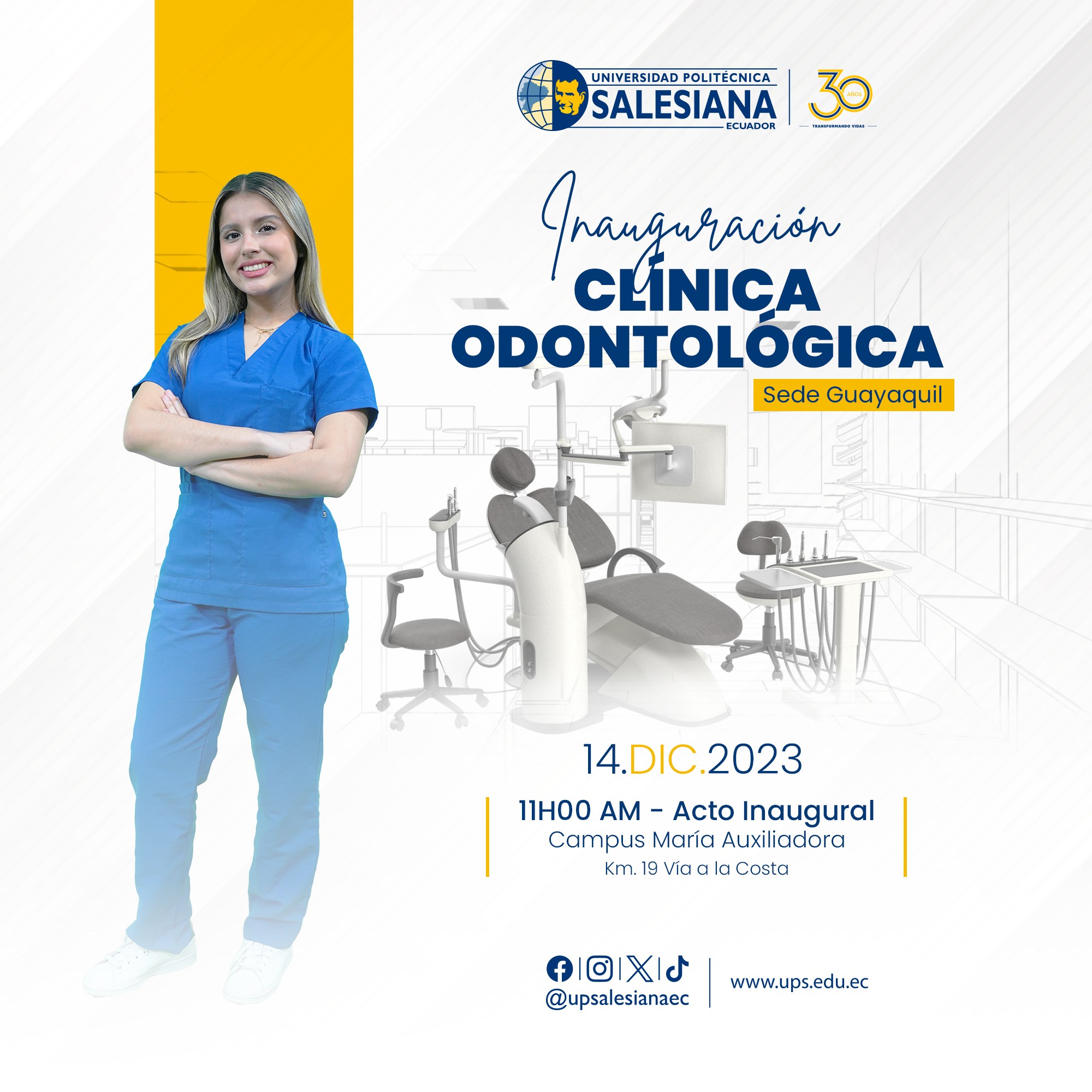 Inauguración De Las Clínicas Odontológicas - UPS