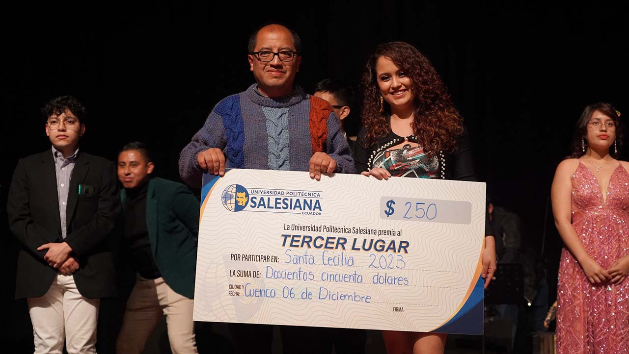 Gabriela Marín, estudiante de Arquitectura obtuvo el tercer lugar