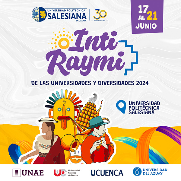 Afiche Inti Raymi de las Universidades y Diversidades 2024