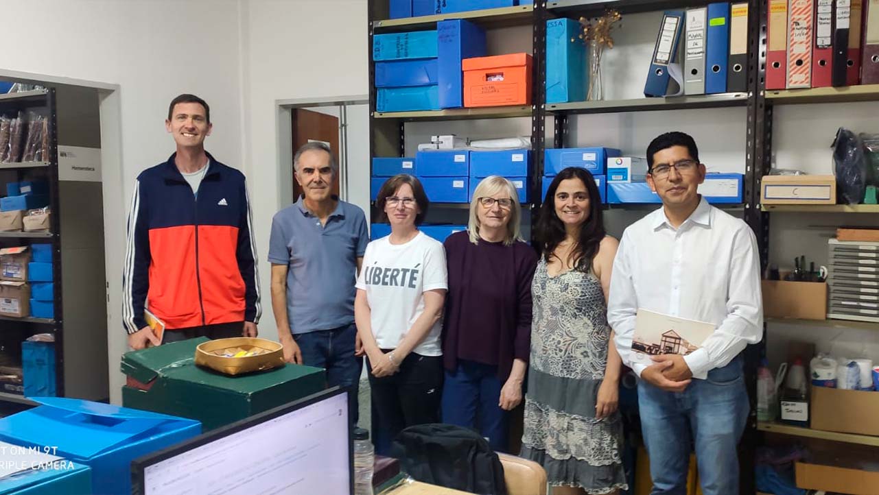 Visita al Archivo Histórico de los Salesianos de la Inspectoría del Sur en Bahía Blanca