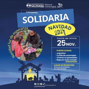 Afiche Campaña Navideña “Navidad luz de esperanza”