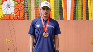 David Larriva estudiante de la Carrera de Pedagogía de Actividad Física y Deporte