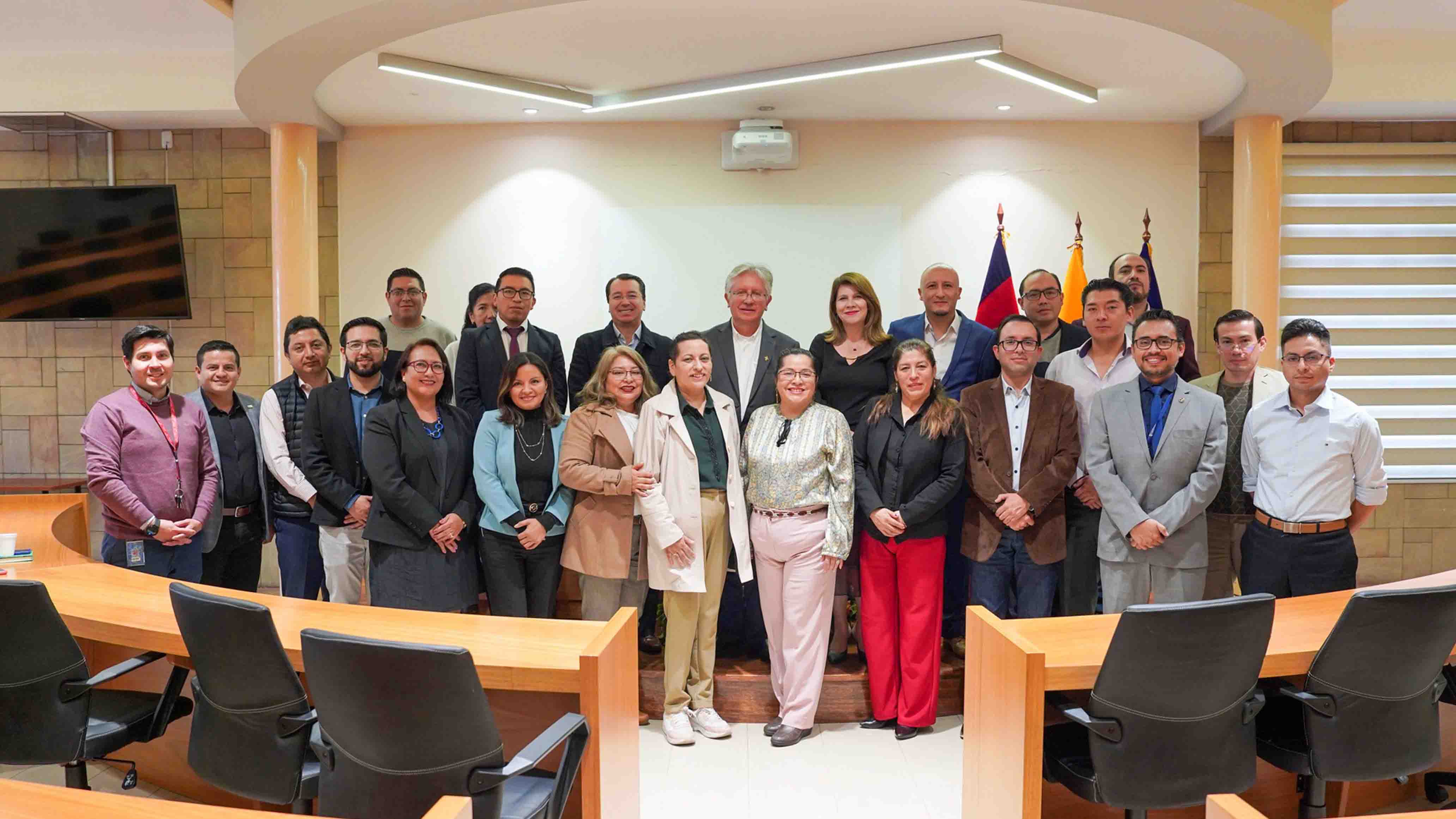 La comunidad universitaria es parte la visita inspectorial de salesianos Ecuador