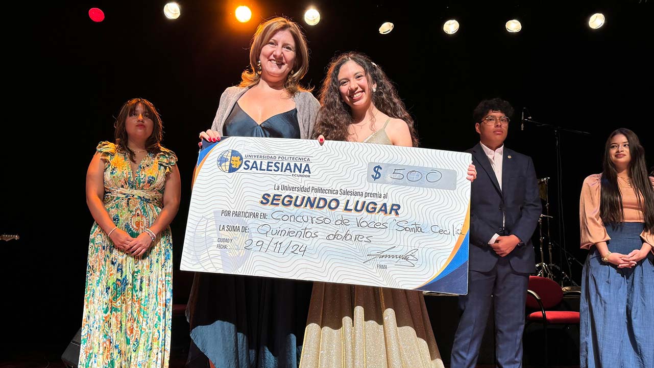 Milena Patiño estudiante de Electrónica y Automatización obtuvo el 2do lugar