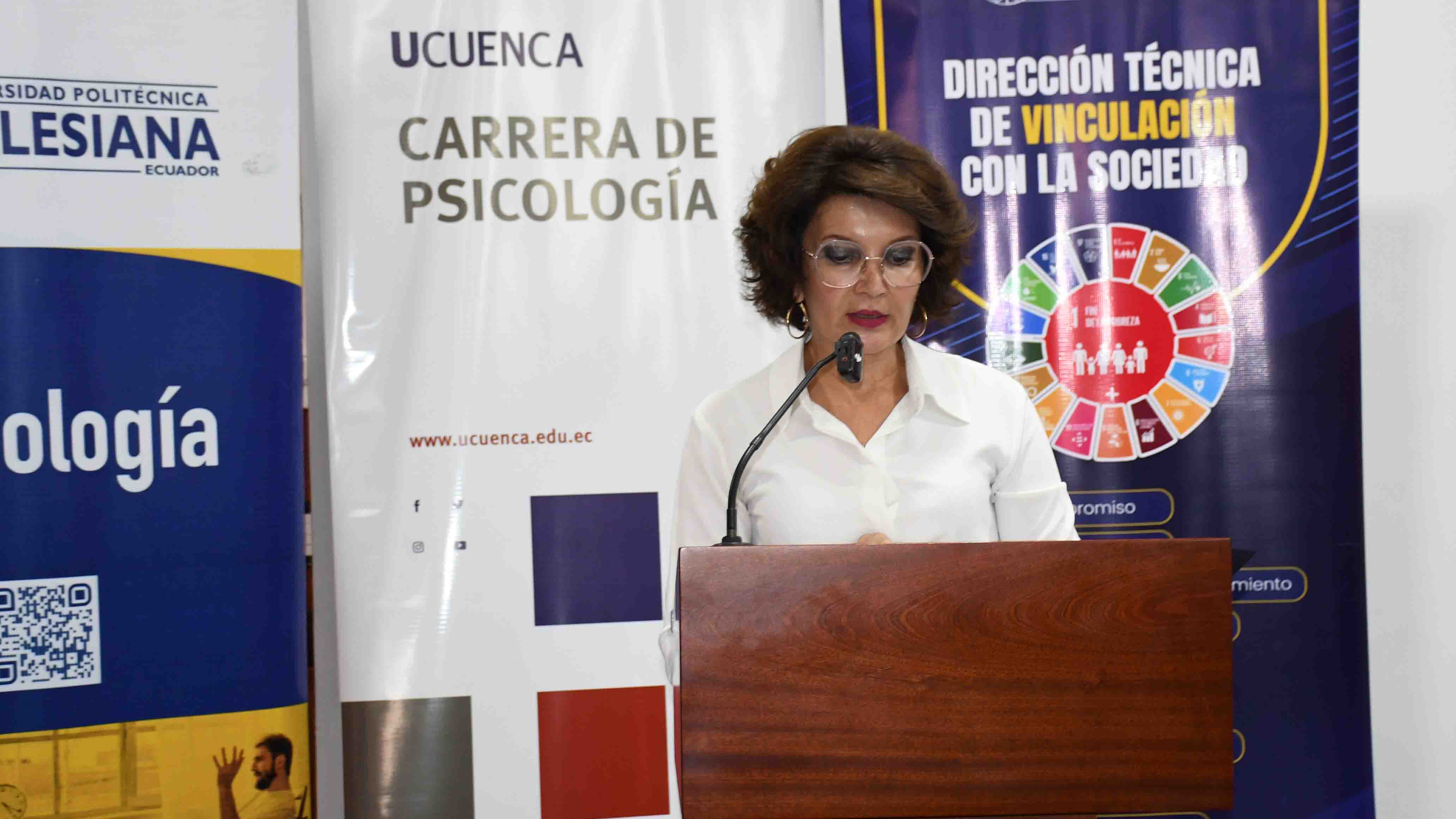 INTERVENCIÓN MARIA EUGENIA BARROS DOCENTE DE LA CARRERA DE PSICOLOGÍA