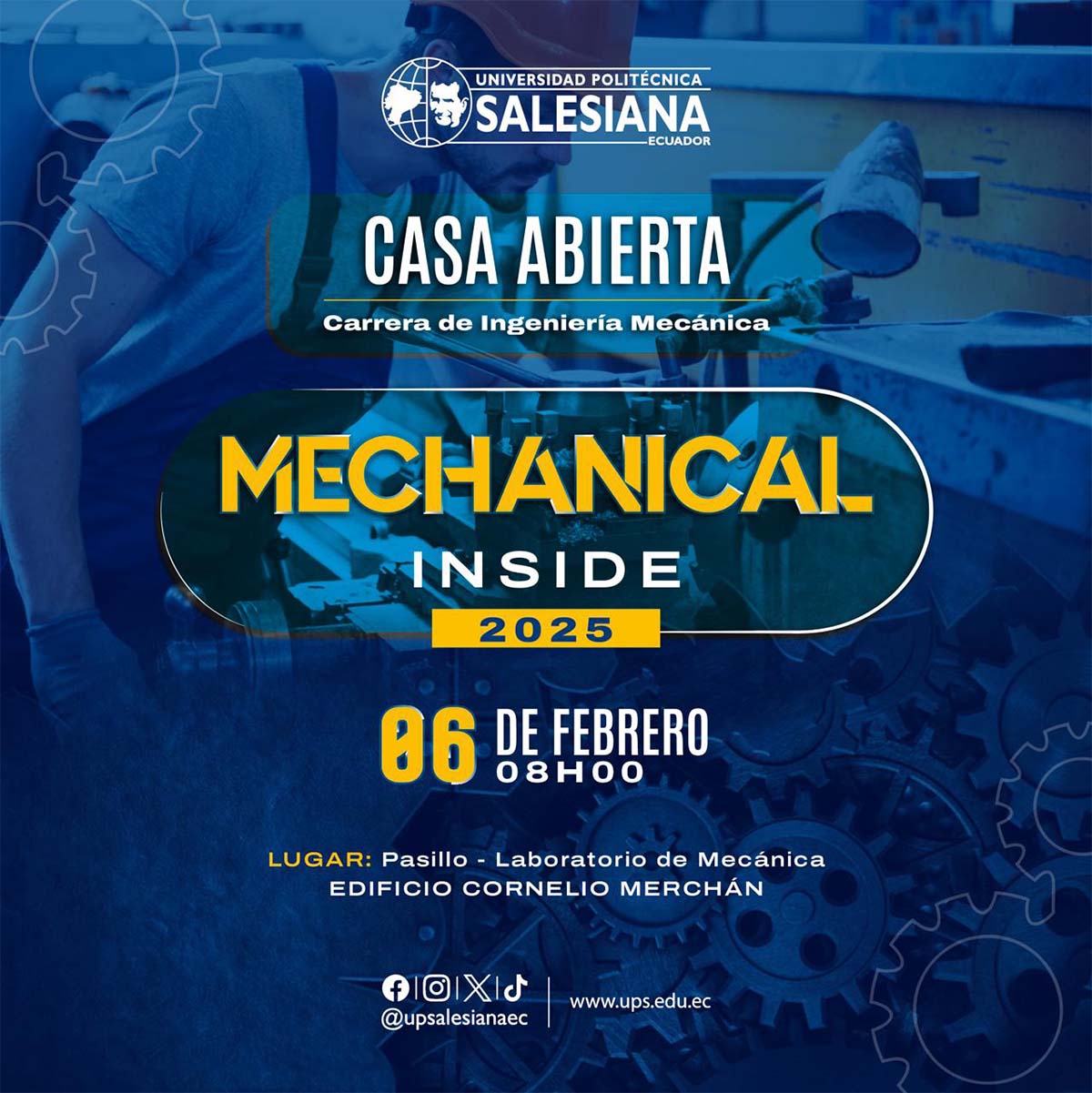 Afiche del Mechanical Inside 2025